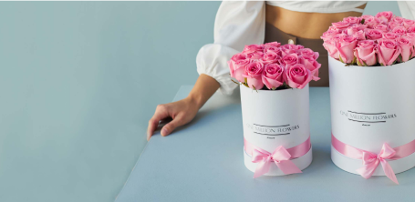 Цветы в коробке