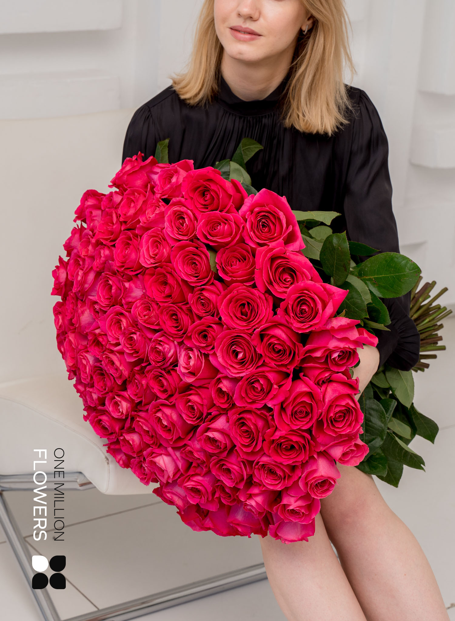 Букет из 101 "Пинк Флойд" Эквадор